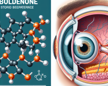 Boldenona y cambios en la presión ocular