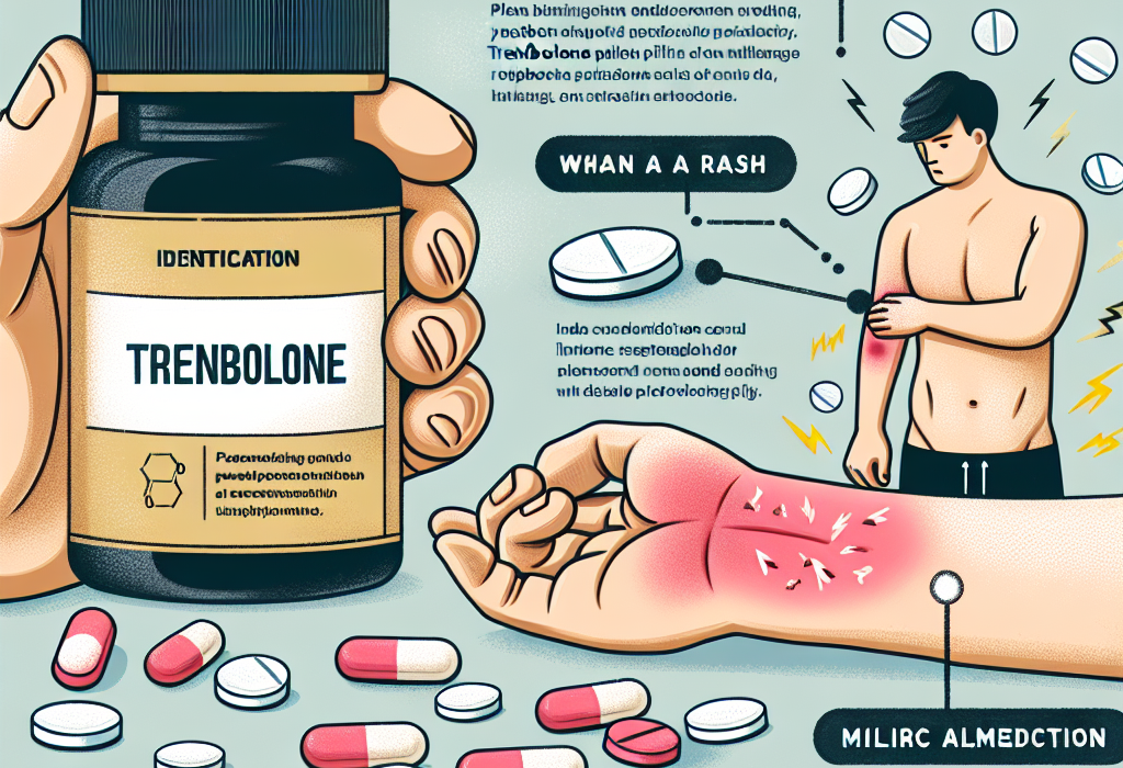 Cómo identificar una alergia leve a Pastillas de trembolona