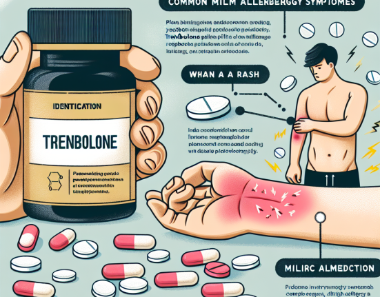 Cómo identificar una alergia leve a Pastillas de trembolona