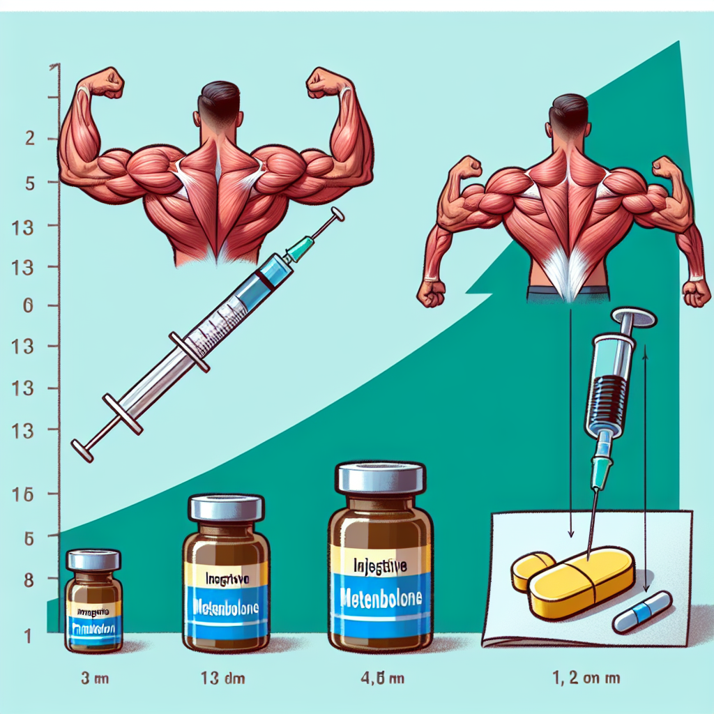 Primobolan (Metenolona) inyectables y ritmo de crecimiento muscular en principiantes