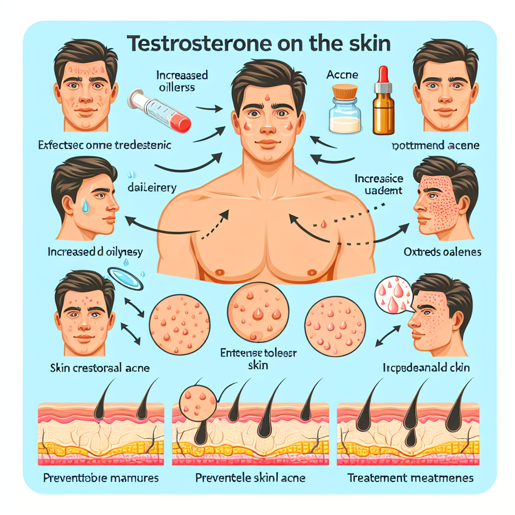 Qué hacer si Testosterona produce cambios en la piel