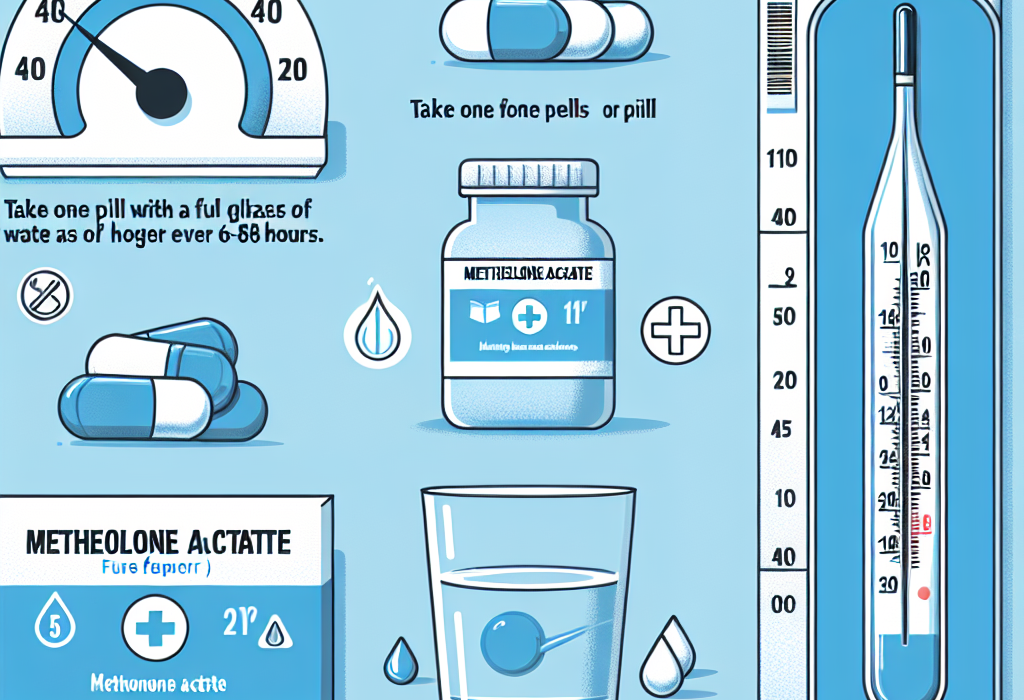 Qué hacer si tienes fiebre usando Acetato de metenolona