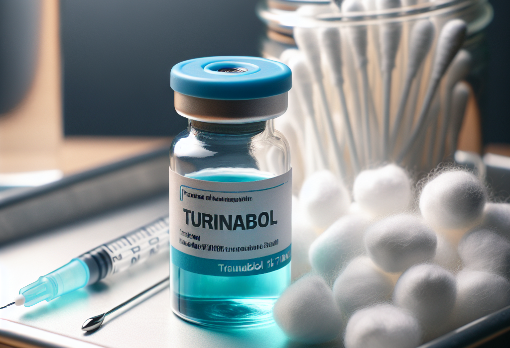 Turinabol inyectable en preparación para sesiones fotográficas