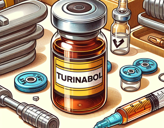 Turinabol inyectable para preparación de competencia