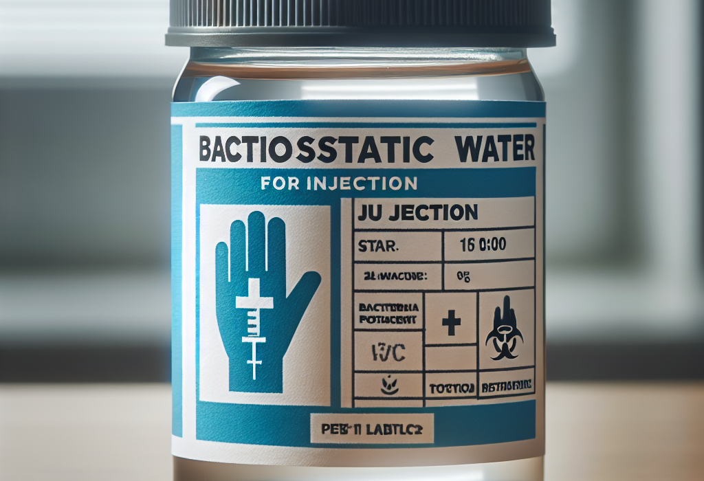 ¿Agua bacteriostática para inyección puede aumentar el riesgo de lesiones?