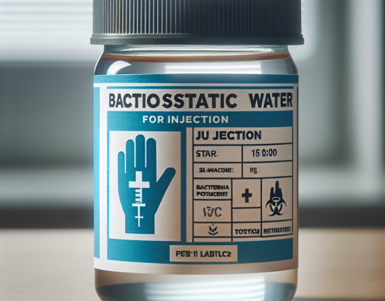 ¿Agua bacteriostática para inyección puede aumentar el riesgo de lesiones?