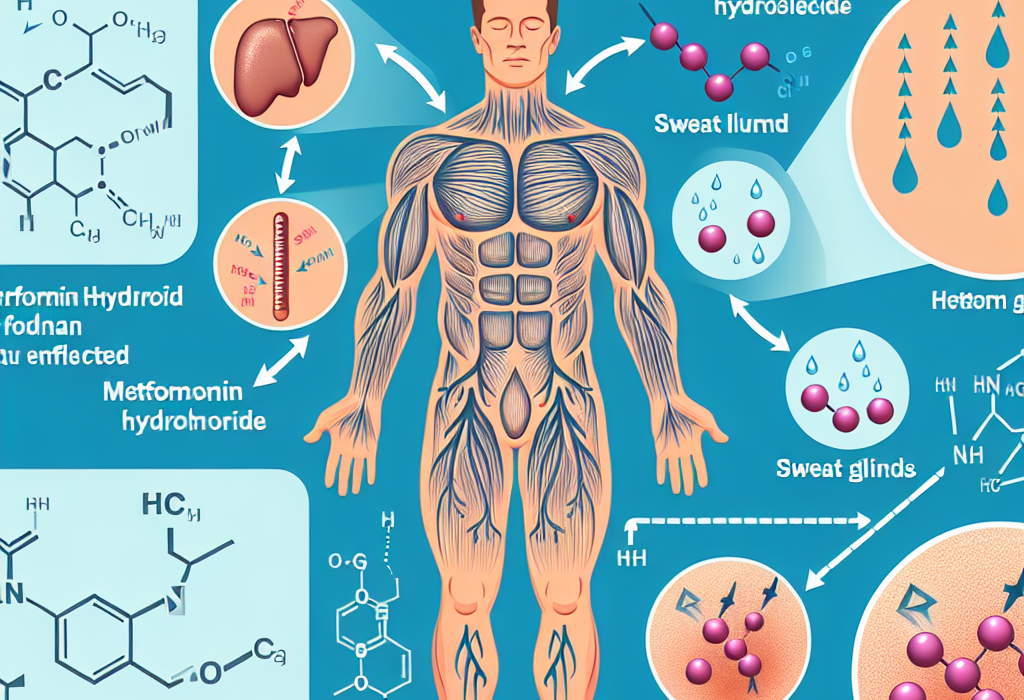 Cómo afecta Metformin Hydrochlorid a la sudoración y termorregulación