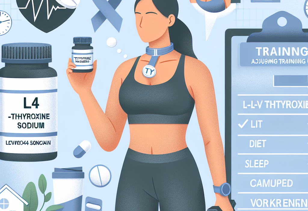 Cómo ajustar el entrenamiento al usar L-Thyroxine Sodium/Levothyroxine Sodium (LT4 sodium)