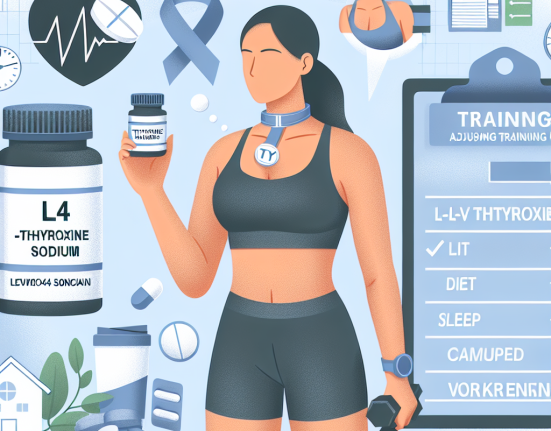 Cómo ajustar el entrenamiento al usar L-Thyroxine Sodium/Levothyroxine Sodium (LT4 sodium)