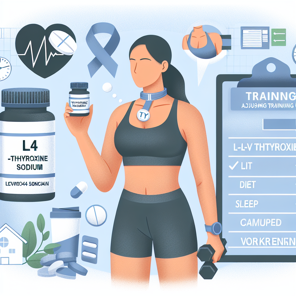 Cómo ajustar el entrenamiento al usar L-Thyroxine Sodium/Levothyroxine Sodium (LT4 sodium)