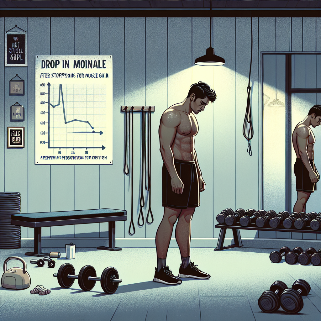 Cómo gestionar la caída del ánimo tras dejar Preparativos para ganar masa muscular