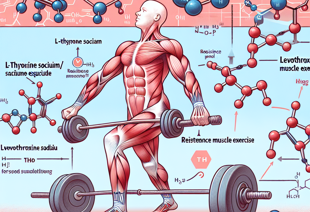Cómo influye L-Thyroxine Sodium/Levothyroxine Sodium (LT4 sodium) en ejercicios de resistencia muscular