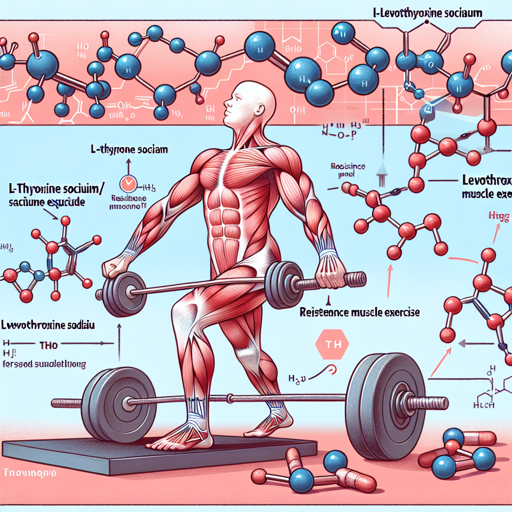 Cómo influye L-Thyroxine Sodium/Levothyroxine Sodium (LT4 sodium) en ejercicios de resistencia muscular