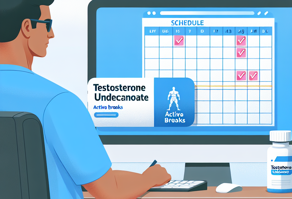 Cómo programar descansos activos mientras usas Undecanoato de testosterona