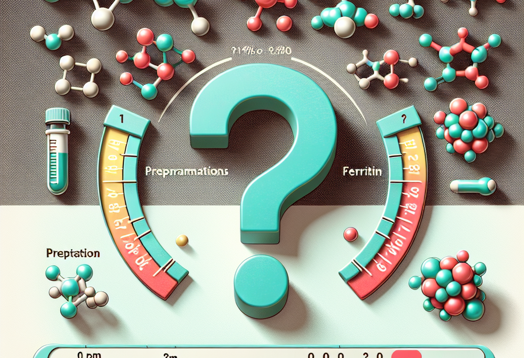 Preparados de péptidos y niveles de ferritina: ¿hay relación?