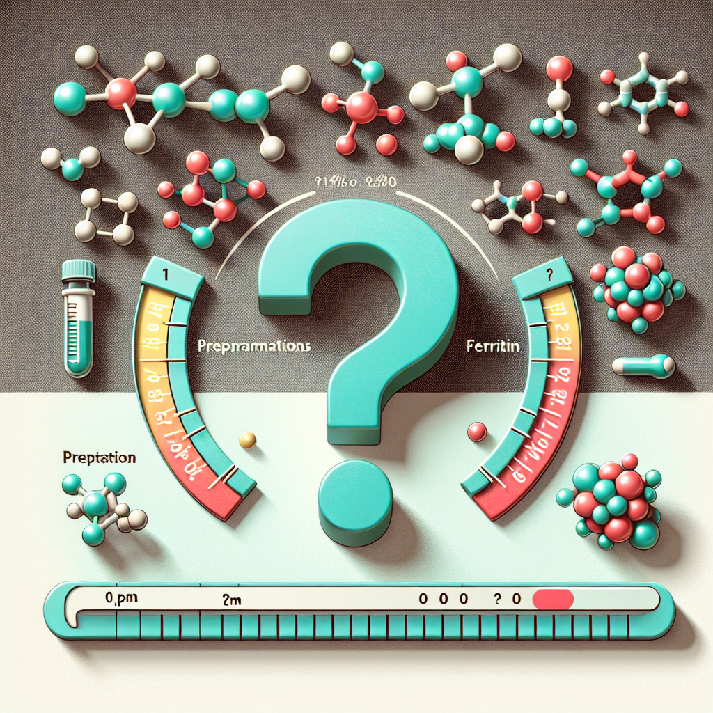 Preparados de péptidos y niveles de ferritina: ¿hay relación?