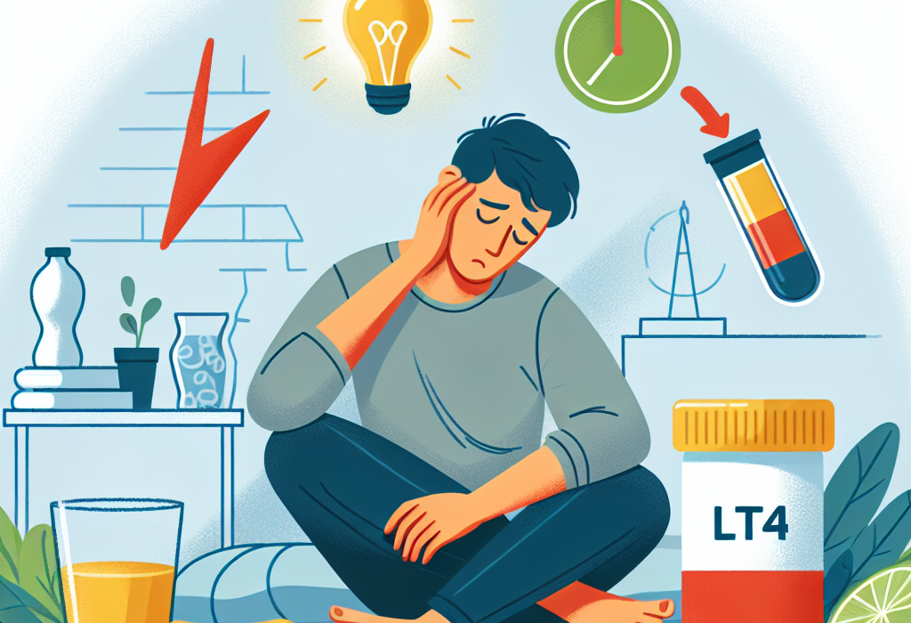 Qué hacer si sientes bajón de energía con L-Thyroxine Sodium/Levothyroxine Sodium (LT4 sodium)