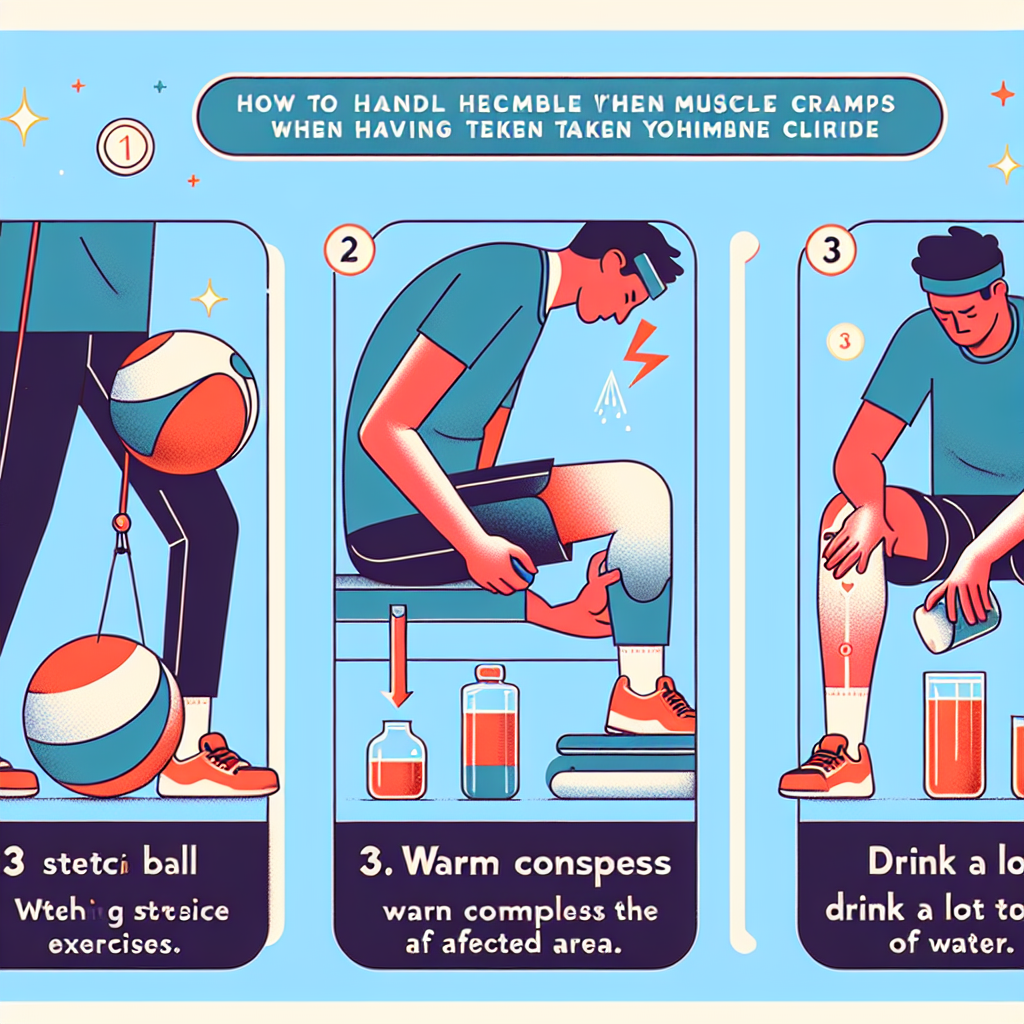 Qué hacer si tienes calambres musculares con Yohimbine chlorine
