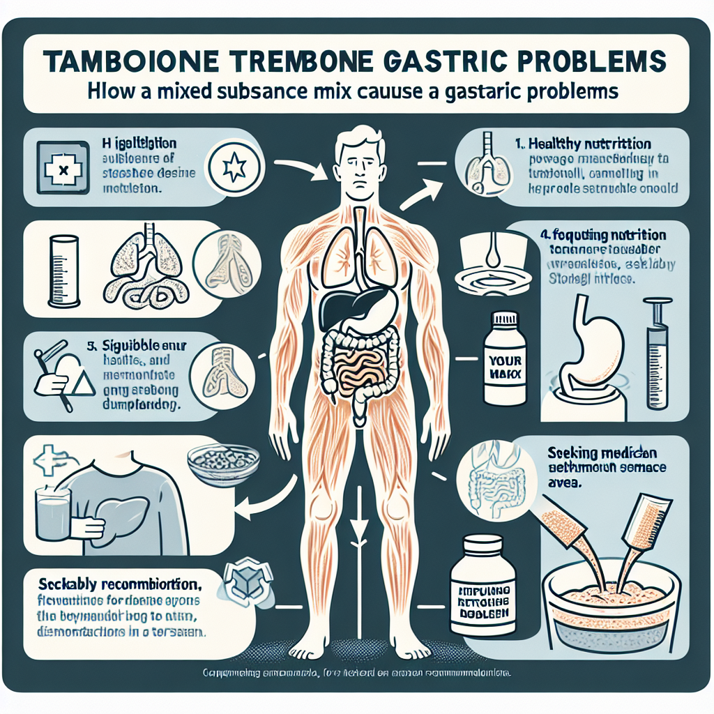 ¿Qué hacer si Trembolona mix (mezcla de trembolona) causa molestias gástricas?