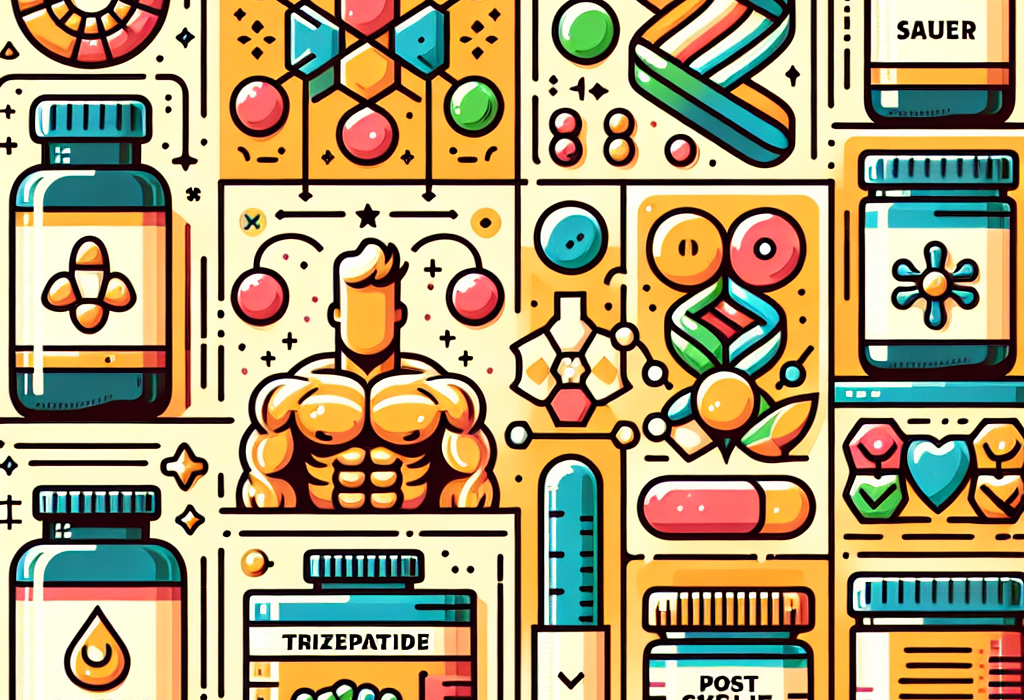 Qué suplementos post-ciclo combinan bien tras Tirzepatide