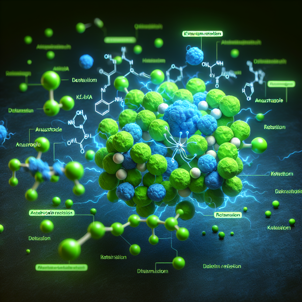 Anastrozol y retención de potasio