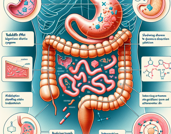 Cómo afecta Tadalafil al sistema digestivo