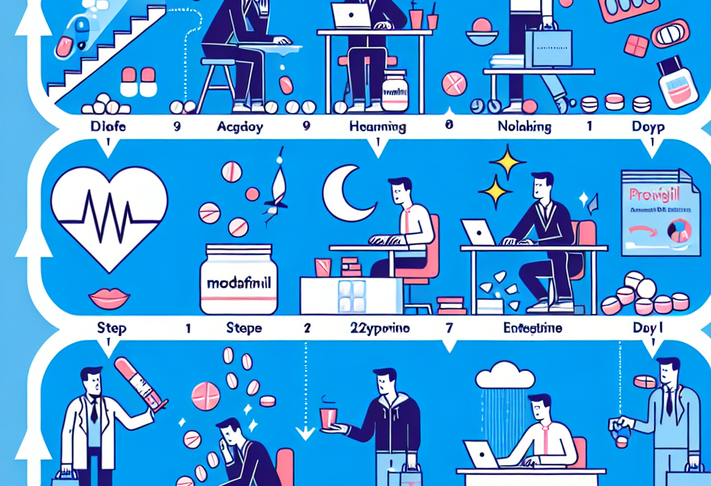 Cómo usar Modafinil (Provigil) de forma progresiva sin saturación