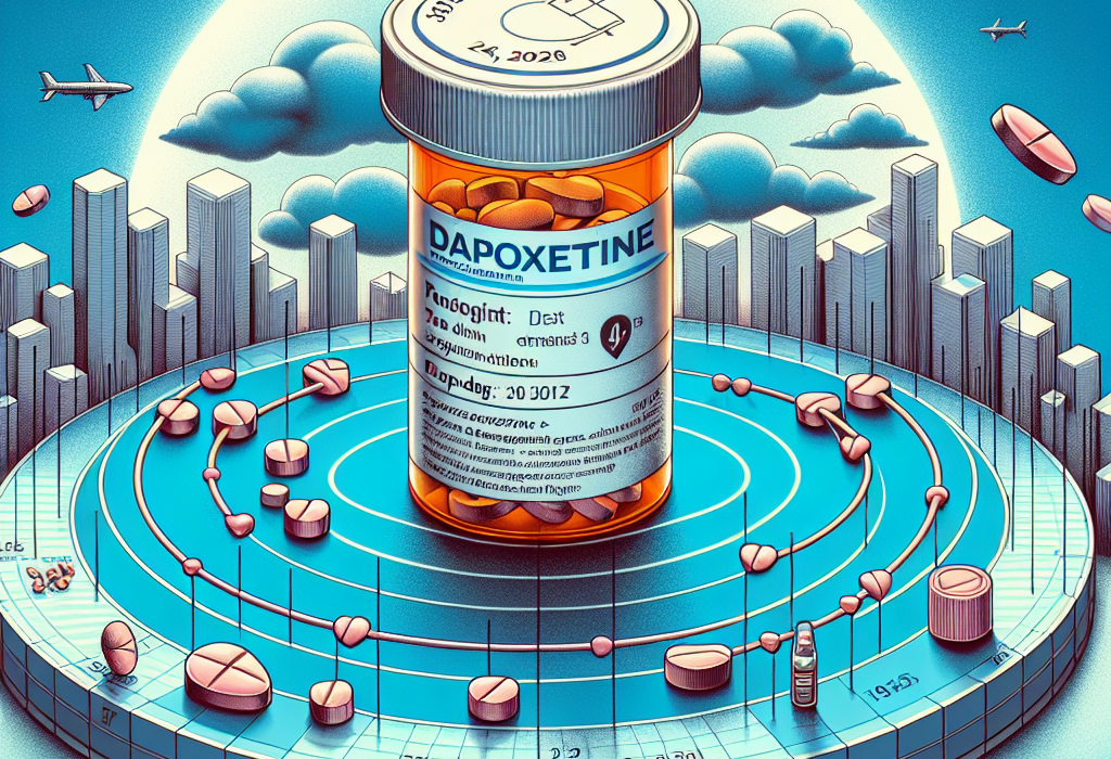 Cuánto dura un frasco o dosis típica de Dapoxetine (Priligy)