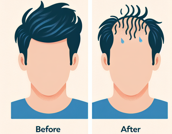 ¿Puede Finasteride causar caída del cabello?