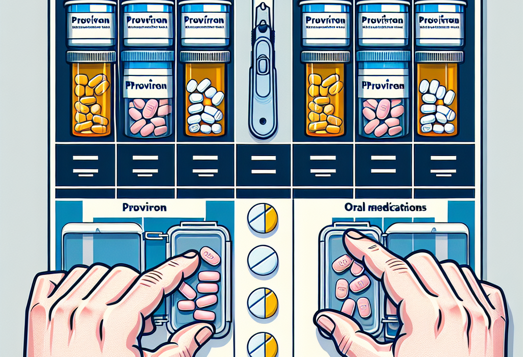 Qué esperar al combinar Proviron con orales