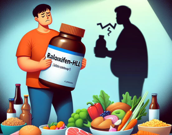 Qué pasa si usas Raloxifen-HCl sin cambiar la dieta