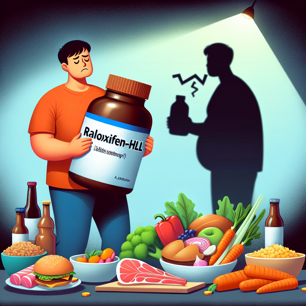 Qué pasa si usas Raloxifen-HCl sin cambiar la dieta