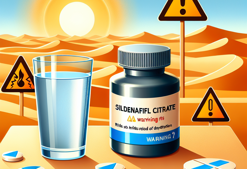 Sildenafil Citrate (Viagra generic) y riesgos de deshidratación