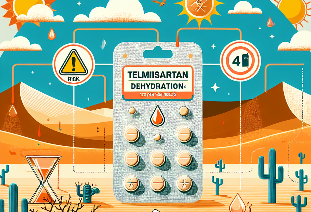 Telmisartan y riesgos de deshidratación