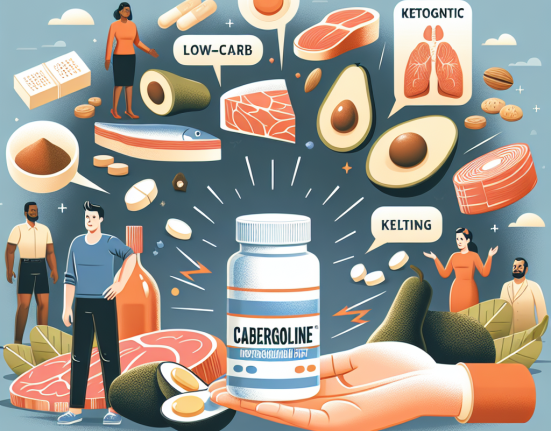 Uso de Cabergolina con dieta cetogénica