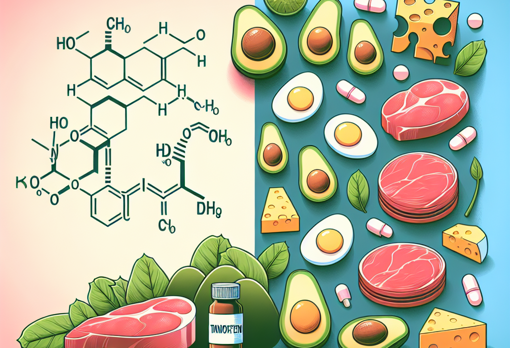 Uso de Tamoxifeno con dieta cetogénica