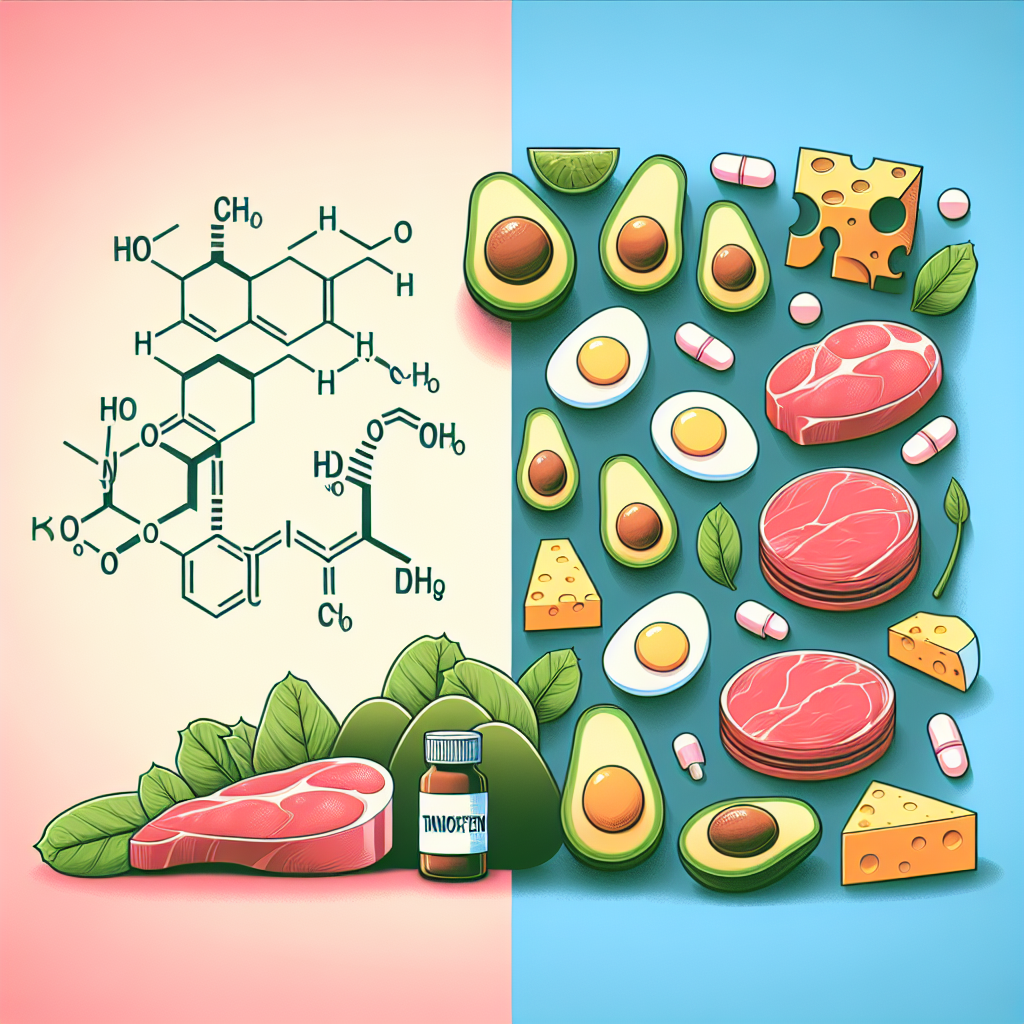 Uso de Tamoxifeno con dieta cetogénica