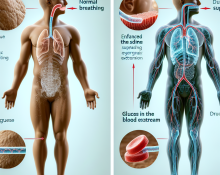 Cómo afecta Apoyo a la glucosa a la respiración durante el esfuerzo