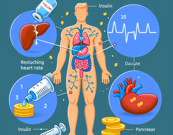 Cómo afecta Insulina al ritmo cardíaco en reposo