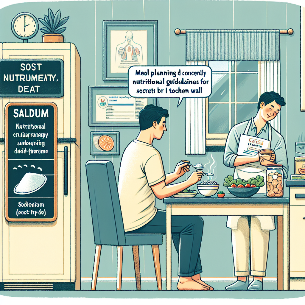 Cómo ajustar la ingesta de sal al usar Terapia posterior al curso