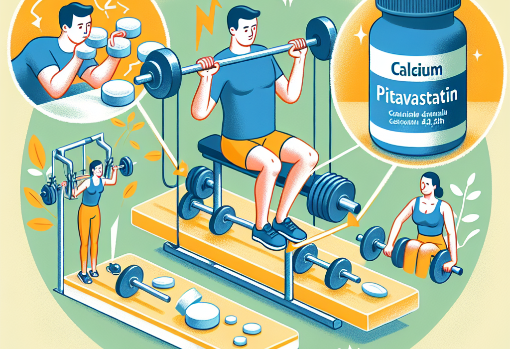 Cómo influye Pitavastatina cálcica en ejercicios isométricos