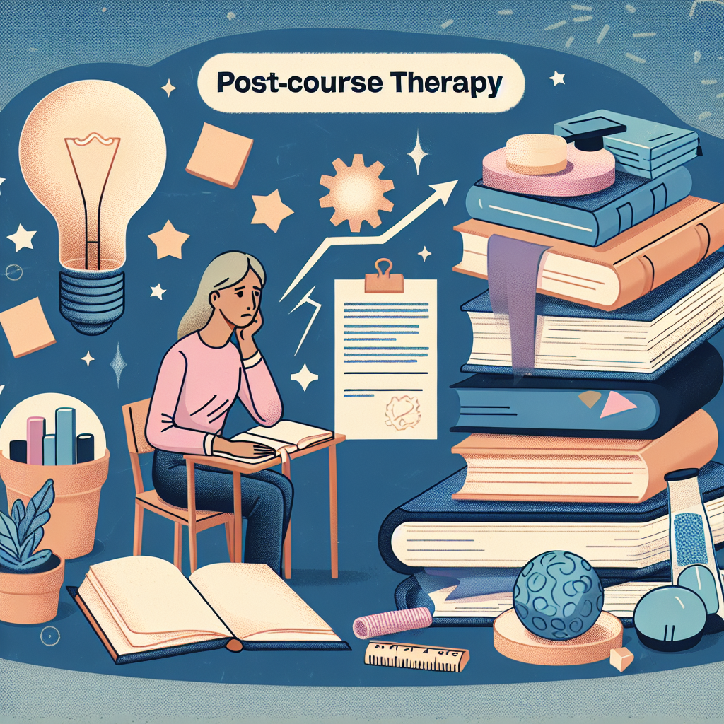 Cómo usar Terapia posterior al curso en fases de estancamiento