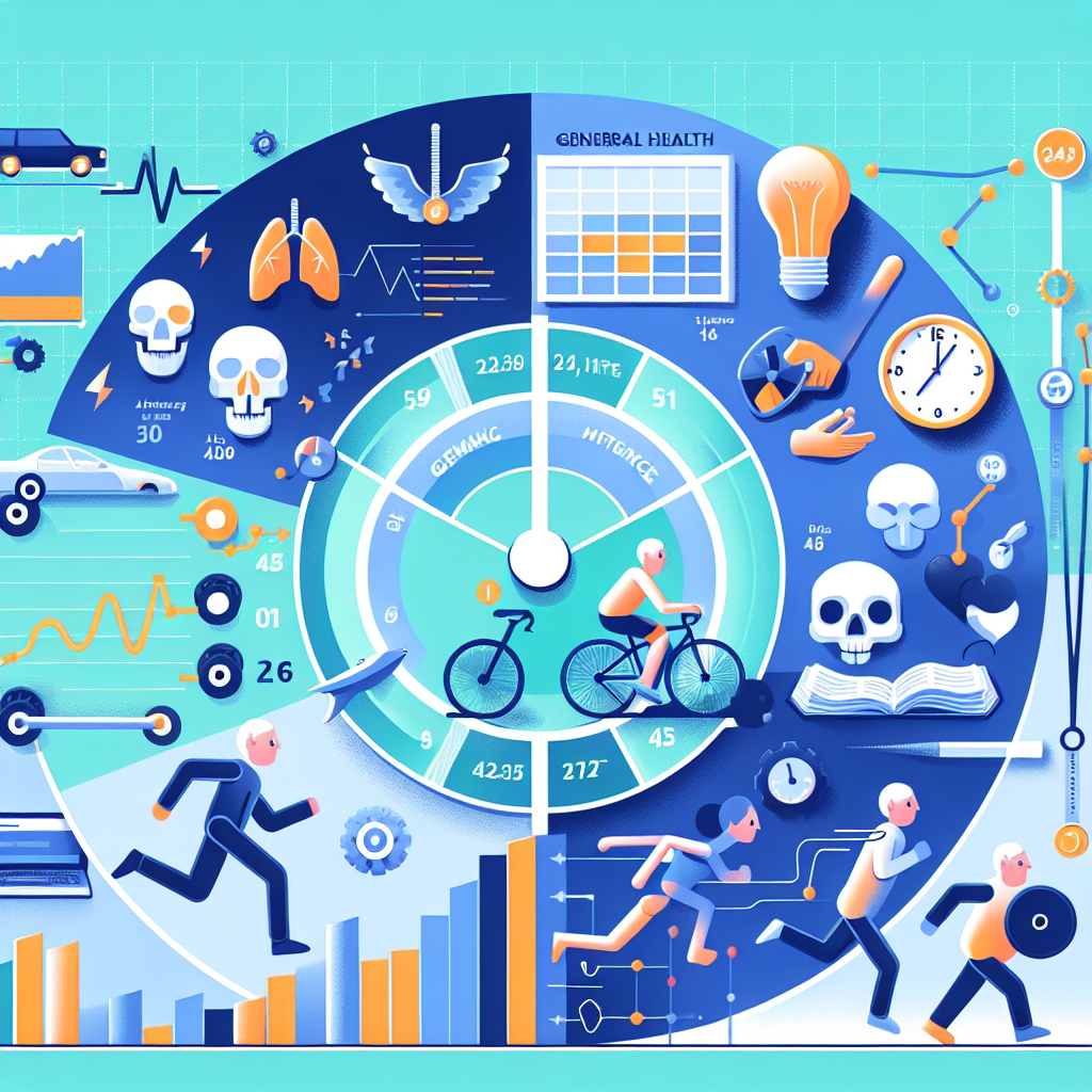 La vida media de Salud general y su impacto en el rendimiento