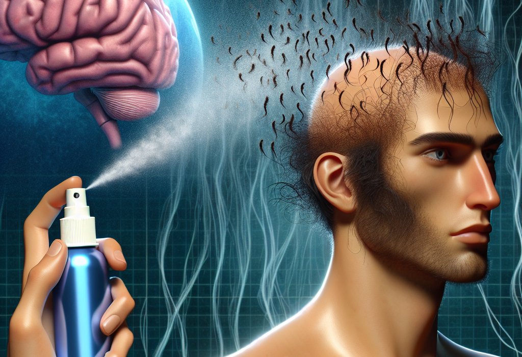 ¿Puede Aerosoles nasales causar caída del cabello?