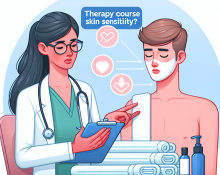 Qué hacer si Terapia posterior al curso causa sensibilidad en la piel