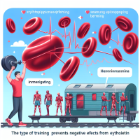 Qué tipo de entrenamiento evita efectos negativos de Erythropoietin