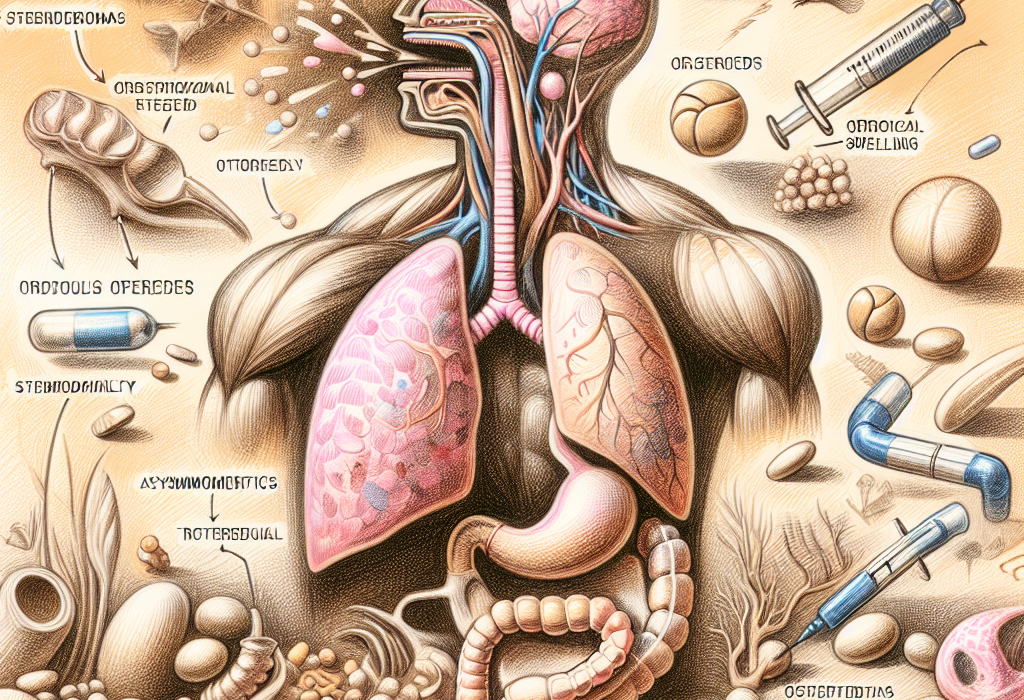 Esteroides orales y hinchazón asimétrica: urgencia